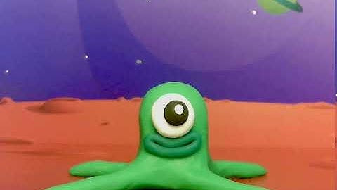 Claymation Alien Eye Blink