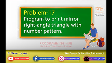 Program to print mirror right-angle triangle with number pattern in php.