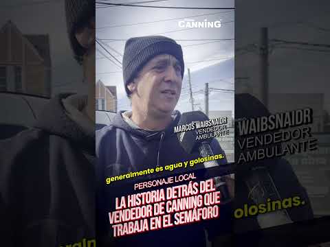 La historia detrás del vendedor del semáforo en Canning
