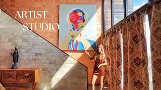 Home Tour: A Stunning Loft Apartment In The Jungle | Interior Design