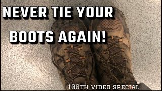 Amazing Boot Hack…never tie your boots again!