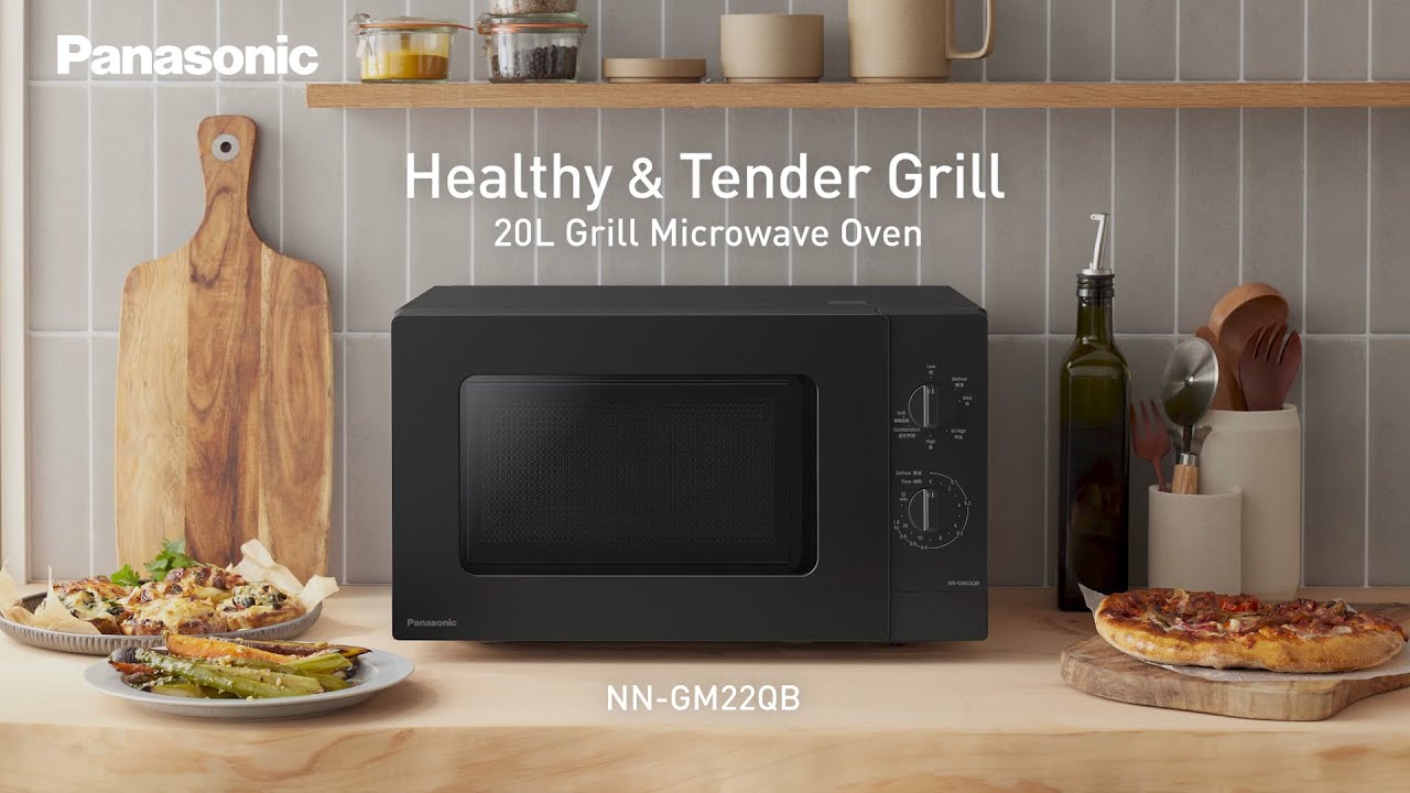 Efficient Heat, Easy Cooking | Panasonic Compact 20L Microwave NN-ST22QB