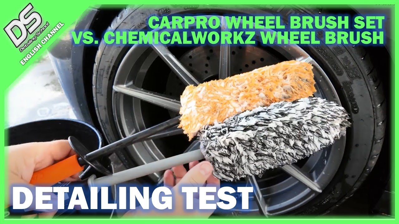 TEST: CarPRO Wheel Brush Kit vs. chemicalworkz wheel brushes compared
