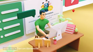 3D Explainer Video Demo [Style 18]