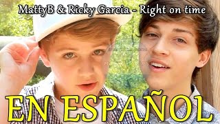 MattyB - Right On Time (Subtitulado en Español!)