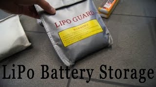 Lipo Battery Storage Safety Tip - Rclifeon