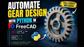 FreeCAD - Gear Design Python Script