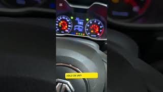 MG ZS proper light reset after oil change #shorts #ytshort