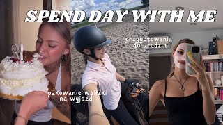 PRZYGOTOWANIA URODZINOWE &amp; PAKOWANIE NA WYJAZD | vlog