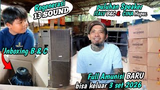 Download Lagu Grebek markas 13 sound‼️ EDIAN,  2026 ada 3 set full spek senang** hari ini Unboxing speaker B \u0026 C.  MP3
