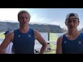 2019 WRC: Anders Weiss and Ezra Carlson (M2-) Post-Heat Interview