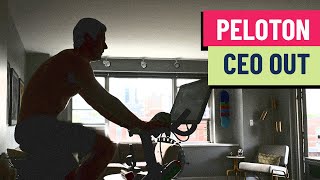 Peloton stock sinks to record low as CEO steps down