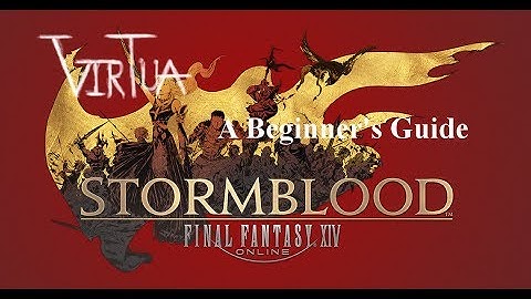 Final Fantasy XIV : A complete beginner