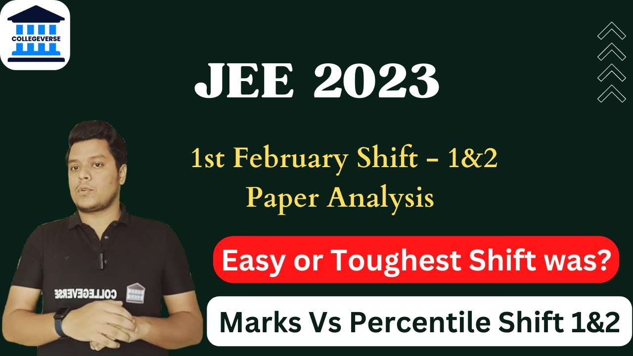JEE Main 1st February Shift 1&2 Paper Analysis Easy or Toughest Paper
