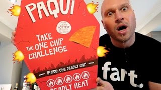 WORLD'S HOTTEST CHIP CHALLENGE! | Carolina Reaper Pepper Chip | One Chip Challenge