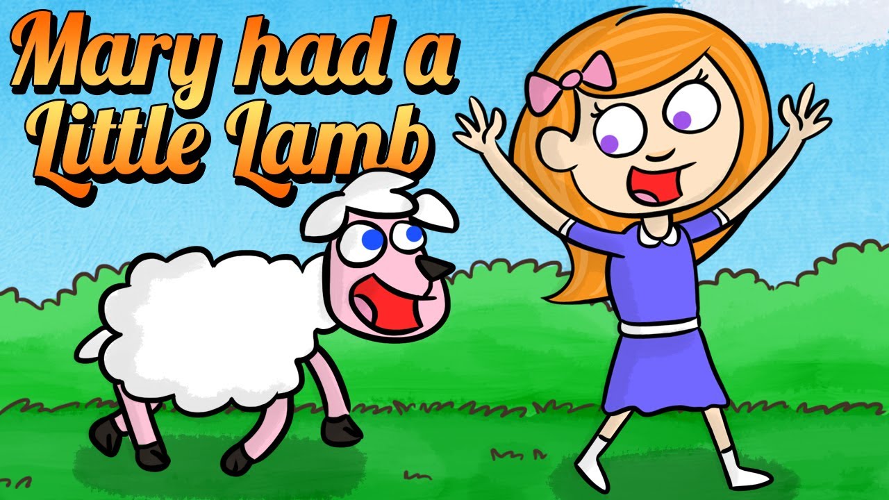 Mary Had A Little Lamb Nursery Rhyme Coloring Sheet Worksheets Samples ...