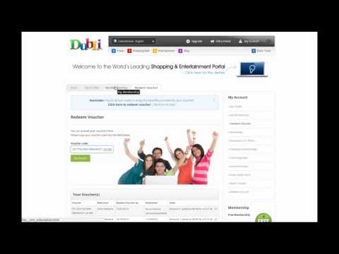 How to Redeem a Free Dubli VIP Membership Voucher