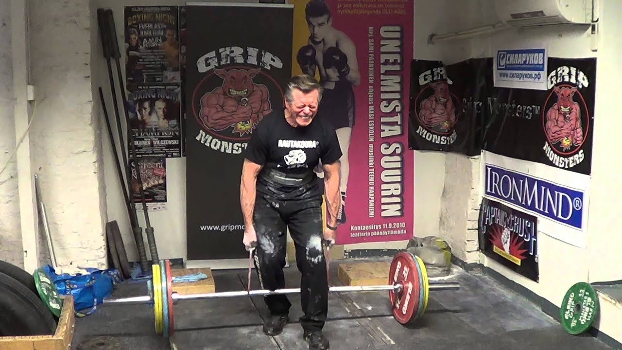 Meat Hook Deadlift Masters World Record 171kg YouTube
