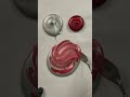 Colour Mixing Satisfaction Silver + Ruby Spark #relaxing #satisfying #colors #colourmixing