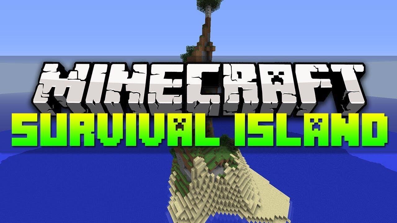 Minecraft Survival Island Episode 1 : The Beginning - YouTube