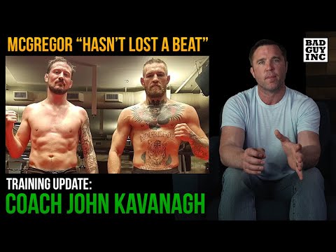 Coach John Kavanagh: Conor McGregor “hasn’t lost a beat”