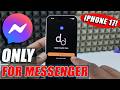 how to enable dark mode only for messenger iphone 17?