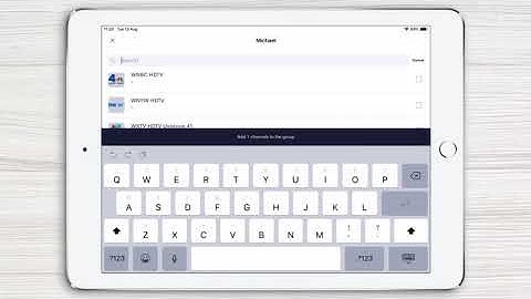 How to Create TV Profiles and Favorites with the Crestron Home App