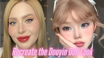 Korean Makeup | Douyin Doll Transformation 2025!