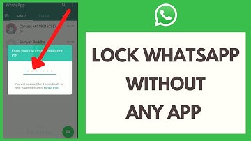 How to Lock WhatsApp Without Any Third party App