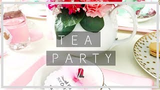 تنسيق حفلة شاي ..Tea Party