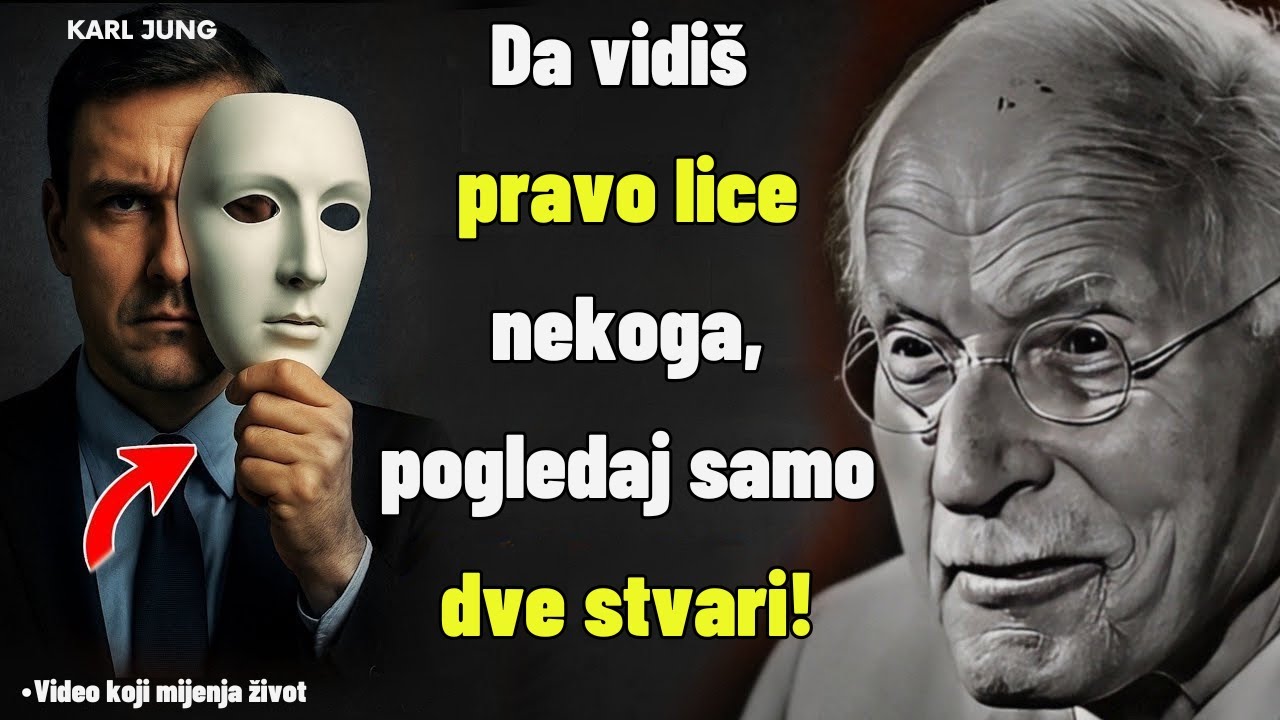 Da otkriješ pravi karakter bilo koga, posmatraj samo ove dve stvari | Psihologija Karl Jung