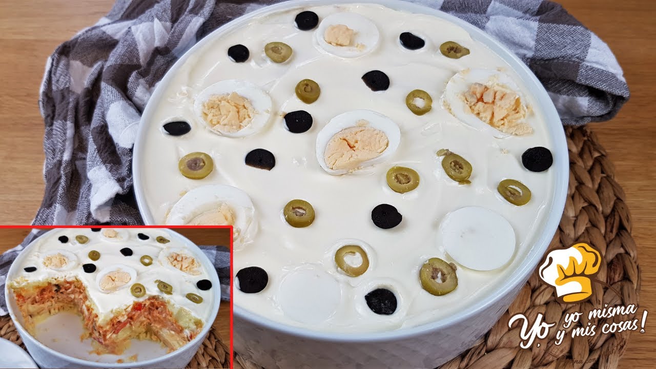 ⭐ PASTEL DE PATATAS muy completo y fácil