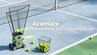 Acemate Tennis Robot Daily Cleaning | Official Guide screenshot 4