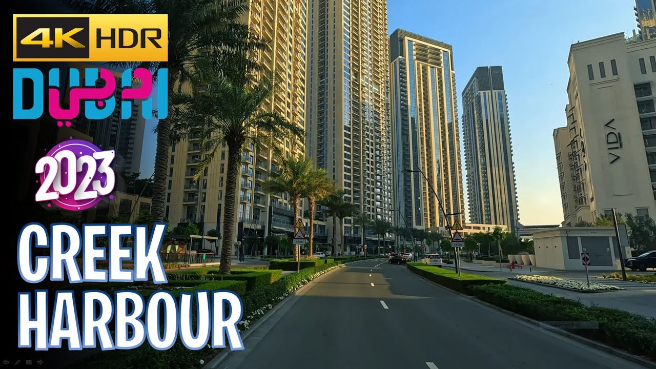 Dubai 🇦🇪 Creek Harbour / Creek Marina Driving Tour (November 2023)
