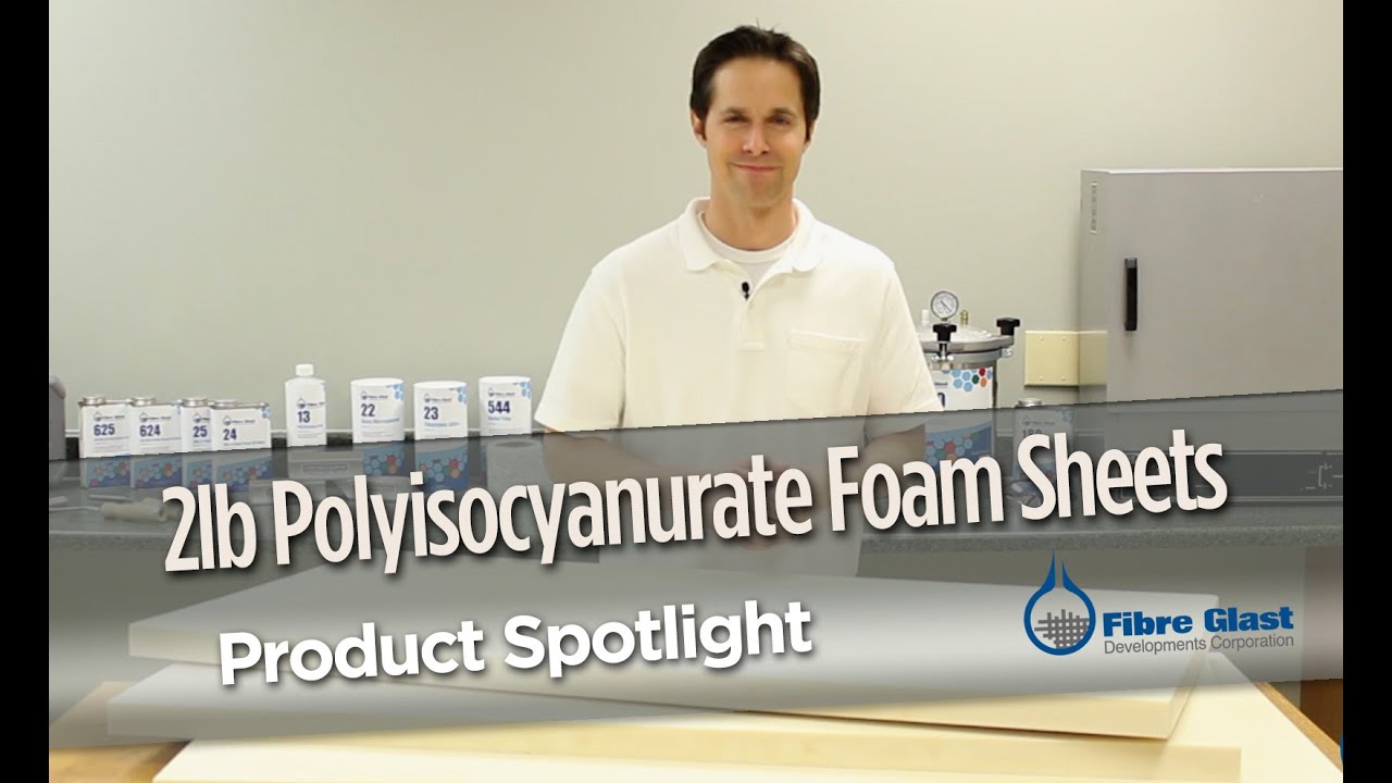 2 Lb. Polyisocyanurate Foam Sheets YouTube