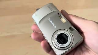 Olympus D-540 zoom vintage digital camera 3.2Megapixel 3xoptical zoom lens retro compact device test