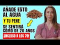 ¡No beba agua sola después de los 50! Añada este mineral para una circulación sanguínea excepci