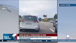 Mota escapa a perseguição da GNR