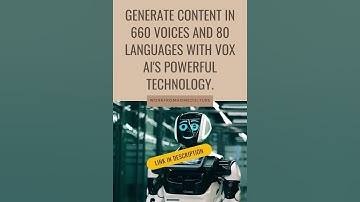 Vox AI Your shortcut to creating professional audiobooks in minutes #shorts  #aitools #audiobook