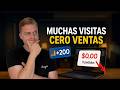 ¿Por qué tu tienda tiene visitas pero no ventas?