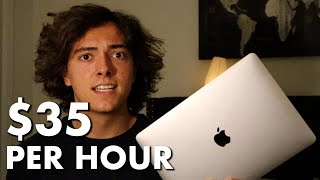 How I Make $35/Hour as A College Student | Best Jobs for College Students screenshot 5