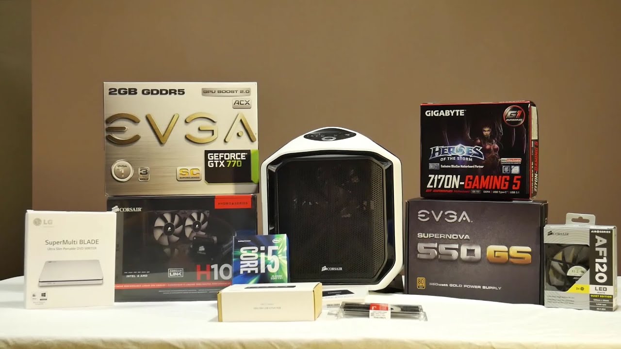 How To Build A Computer. Budget Intel i5 6500 Skylake