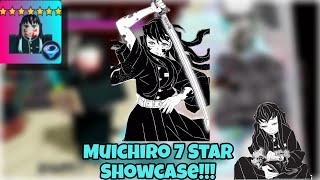 7 Star Evo Muichiro Showcase - Demon Slayer Tower Defense