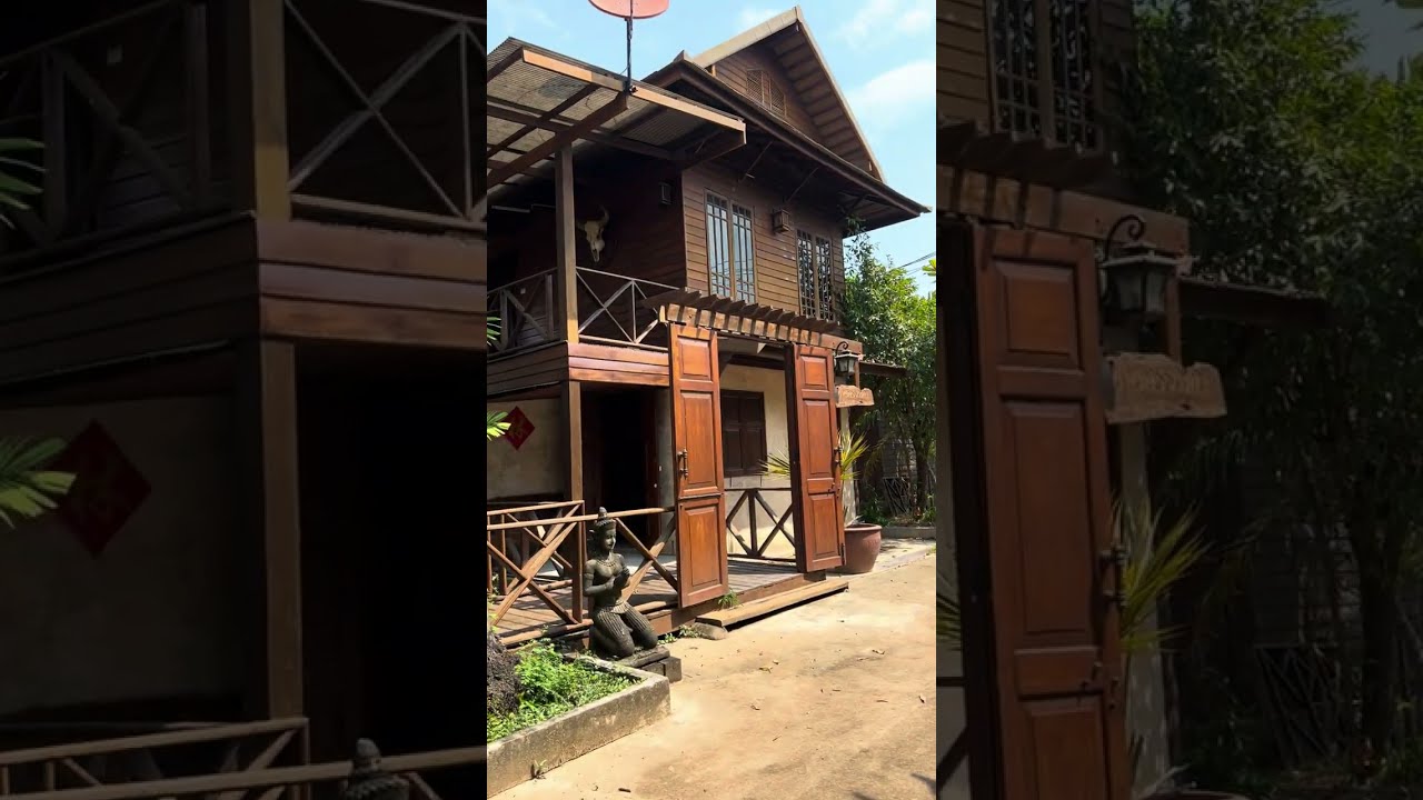 บ้านริมแม่น้ำอยุธยา เนื้อที่ 285 ตรว. ต.กระแชง อ.บางไทร จ. อยุธยา ครับ #ไฮไลท์  #บ้านริมน้ำ 