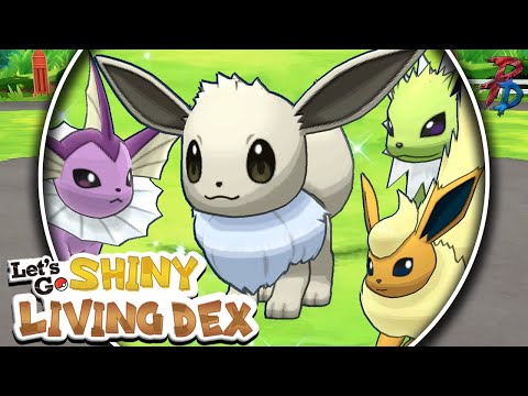 COMPETITIVE SHINY EEVEE in POKEMON LETS GO PIKACHU AND EEVEE! 