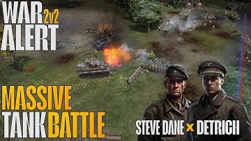 Massive Battle Between Top Players 😬🔥 War Alert 2v2 Gameplay With Detrich