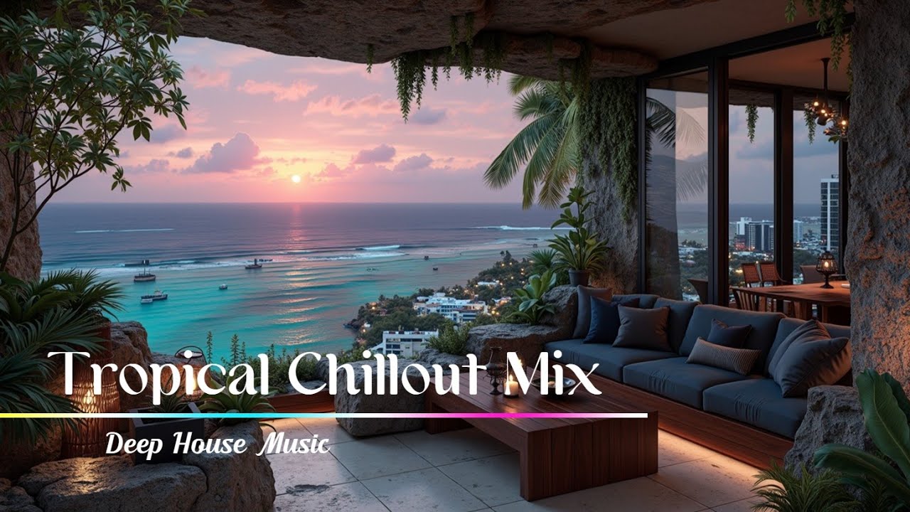 Tropical Chillout Mix 🌅 Лаундж с видом на закатное море ~ Расслабляющая Deep House Музыка