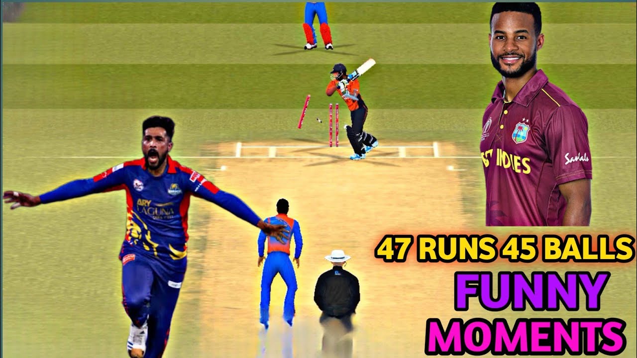 REAL CRICKET 22 FUNNY MOMENTS 😂