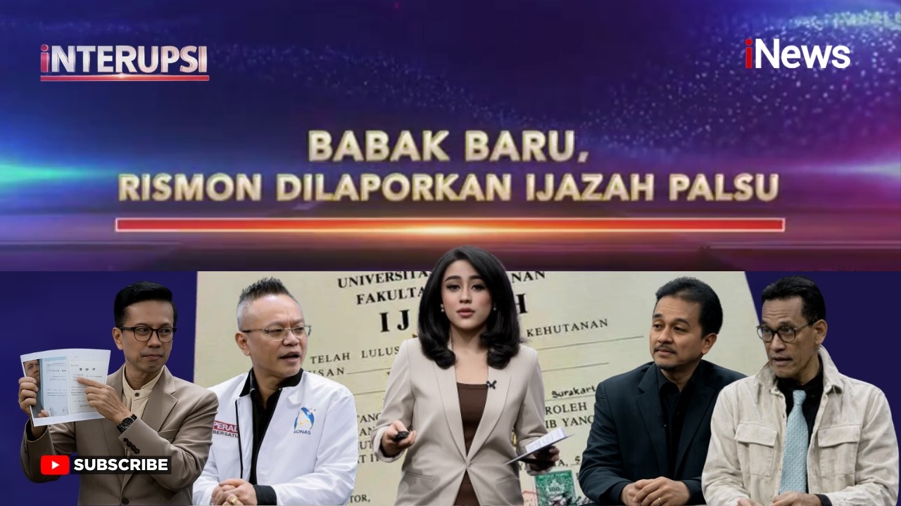 [FULL] Kasus Ijazah Jokowi Seret Kredibilitas Rismon, Bagaimana Akhirnya? | Interupsi