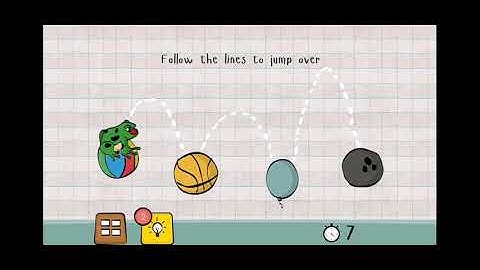 Logic Master 1 - Mind Twist Level 23 Solution | Follow the lines to jump over